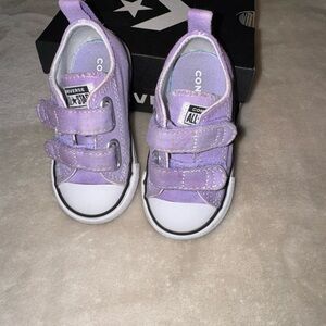 Converse Kids Lavender Sneakers